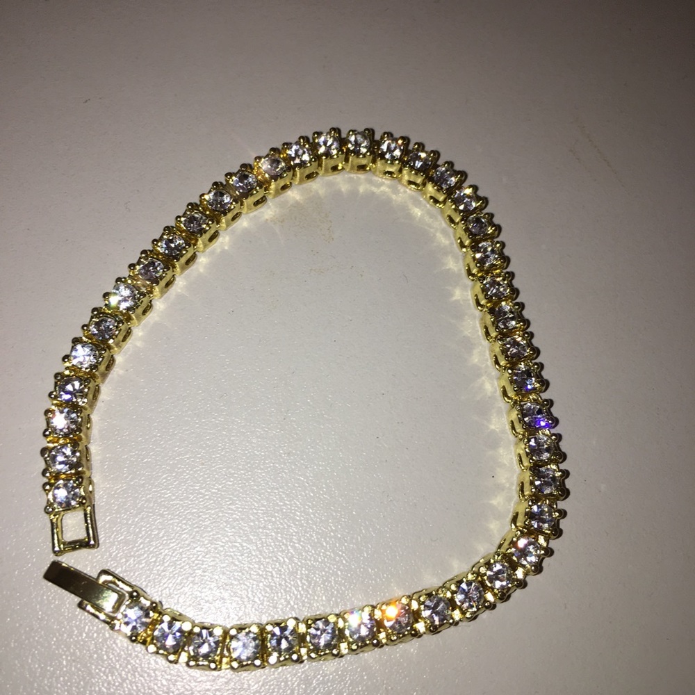 Icey tennis bracelet